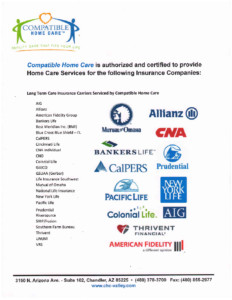 Long Term Care Insurance Accepted
